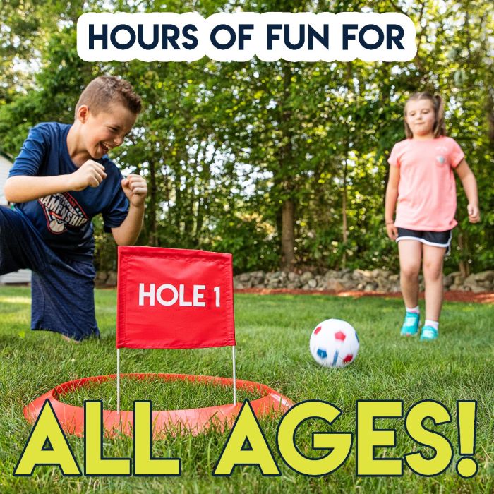 Kids Backyard Foot Golf