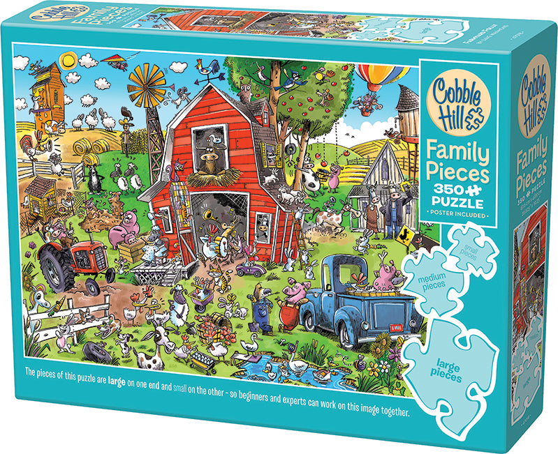 Farmyard Folly - family puzzle (350 pc)