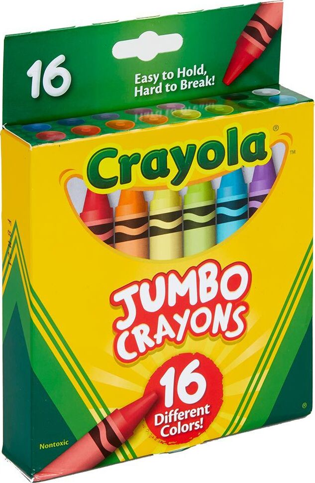 16 Ct Jumbo Crayons