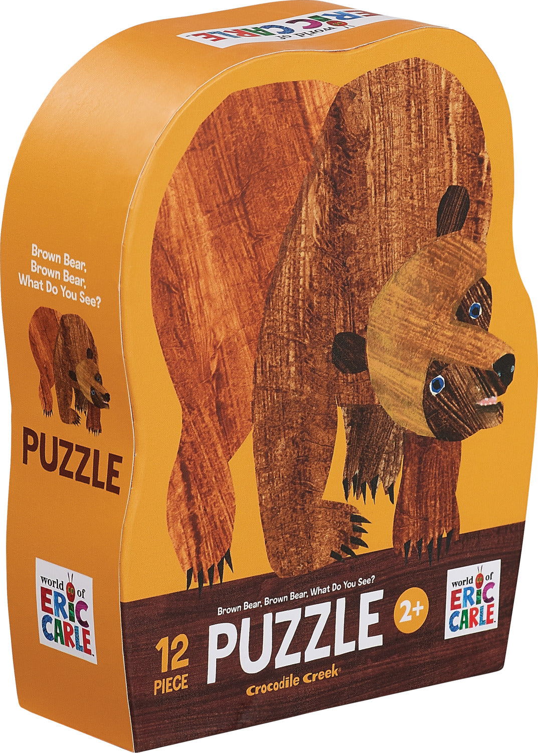 【brown bear】 12-Pc Mini Puzzle - Brown Bear Brown Bear – The Toy Maven