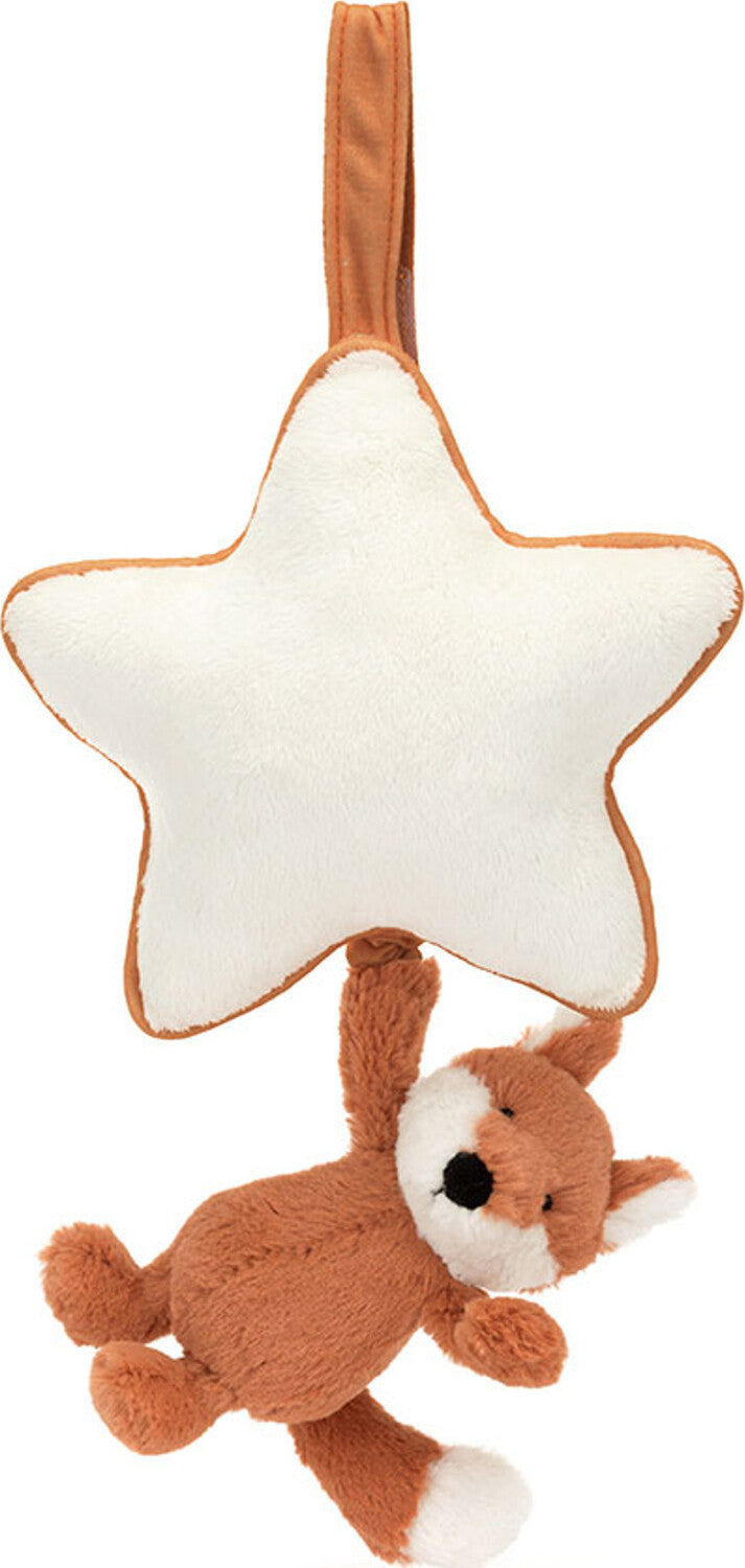 Bashful Fox Cub Musical Pull – The Toy Maven