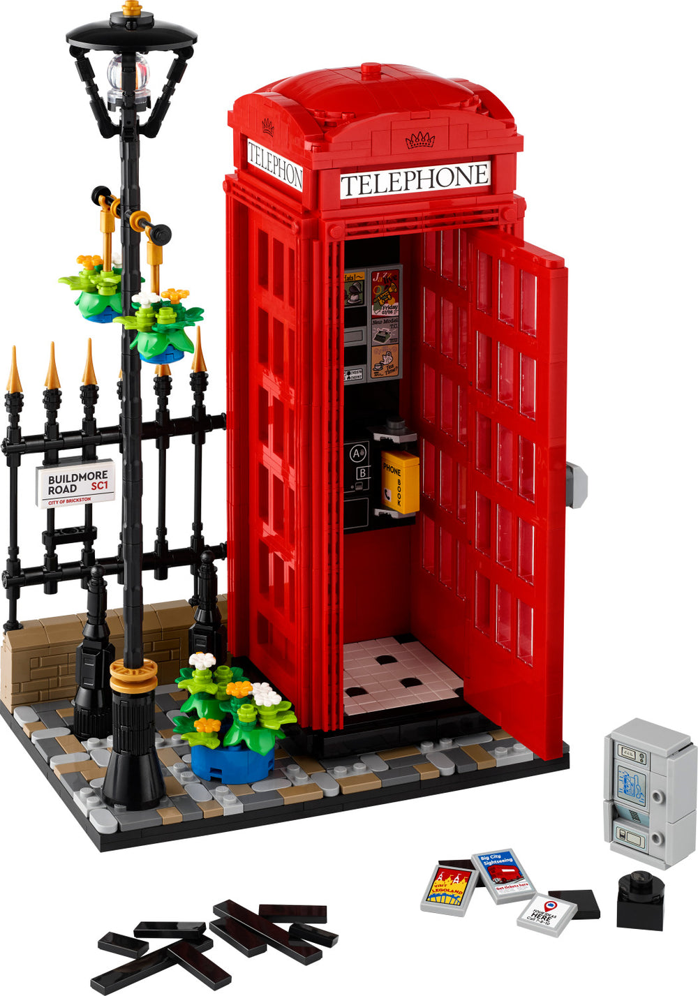 LEGO® Ideas: Red London Telephone Box