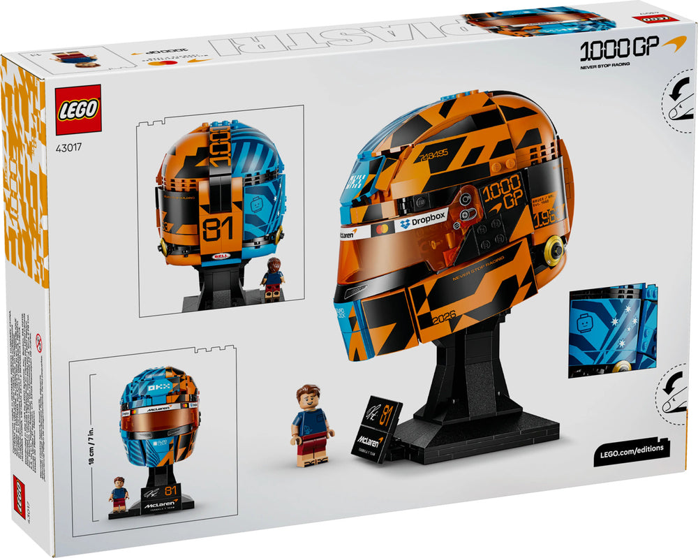 LEGO® Editions McLaren Mastercard F1® Team Oscar Piastri Helmet