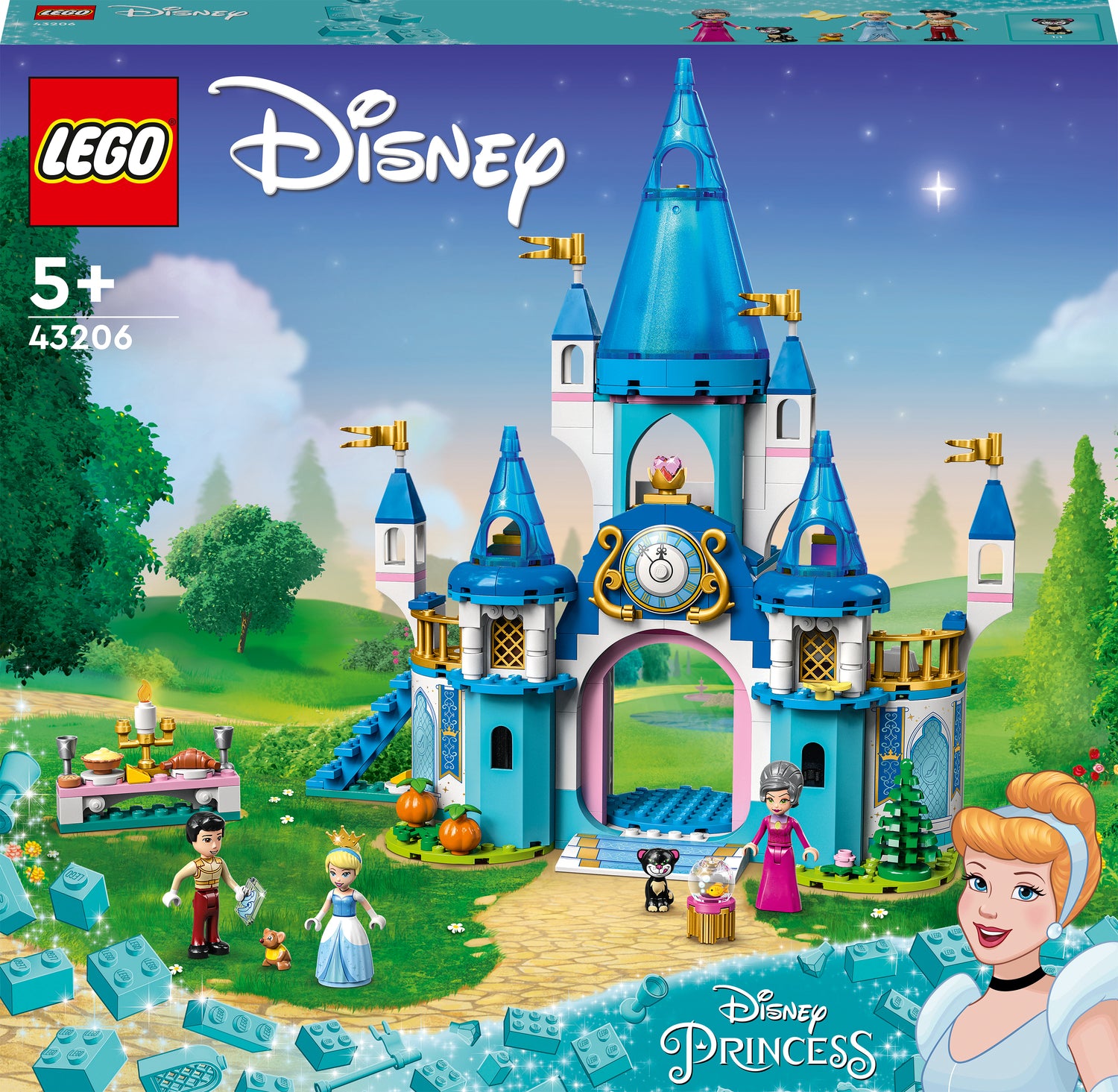 Disney: popular Cinderella and Prince Charming's Castle (43206)