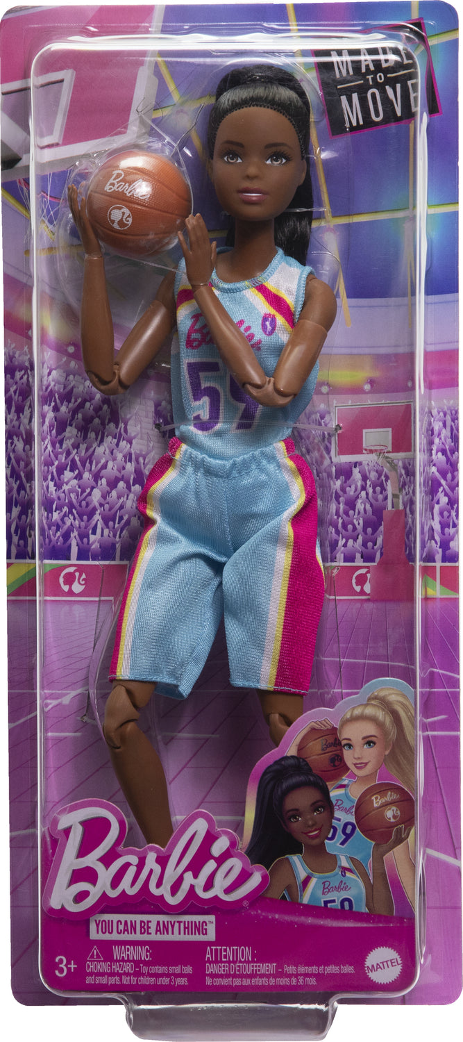 Barbie Made to Move Basketball Doll - Main Image