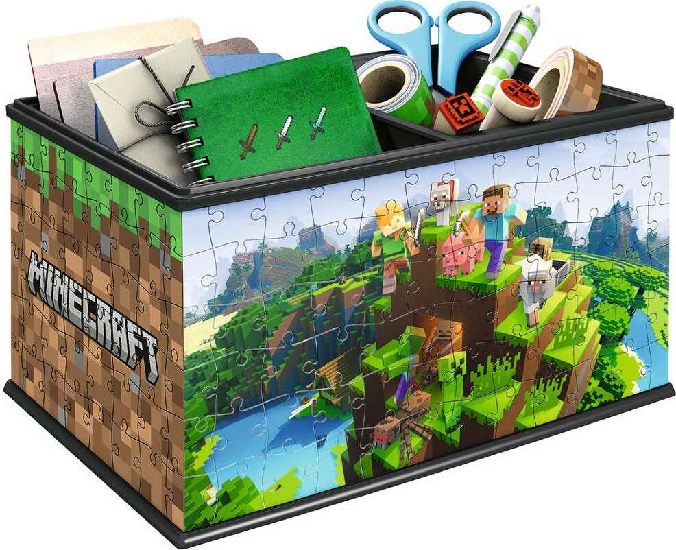 Minecraft Storage Box (216 Piece 3D Puzzle)