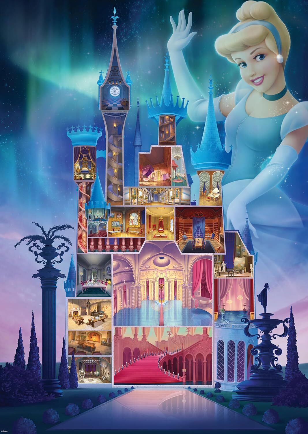 Disney Castle: Cinderella (1000 Piece Puzzle) – The Toy Maven