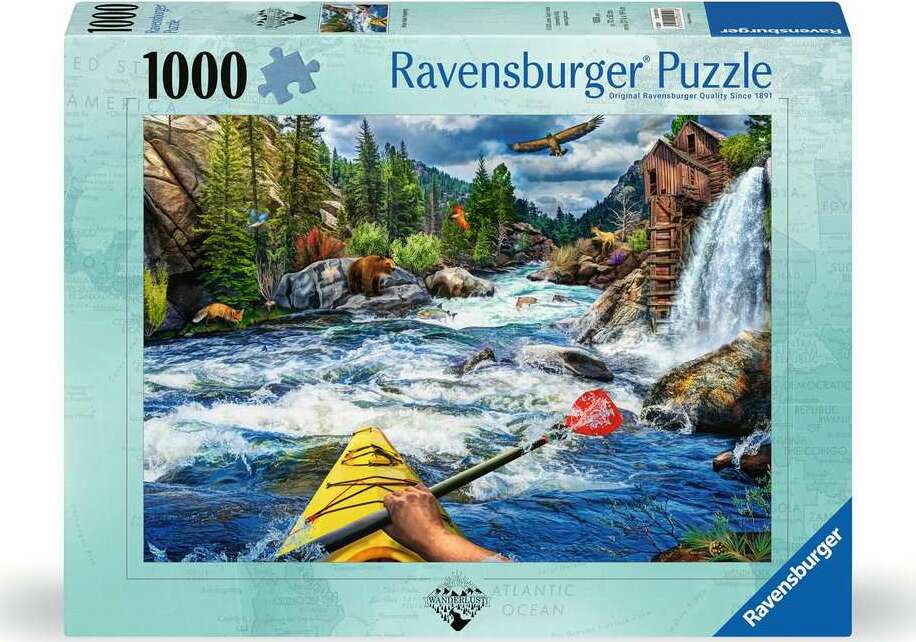 Whitewater Kayaking (1000 Piece Puzzle)