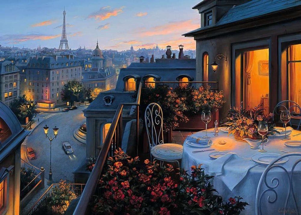 Paris Balcony (1000 Piece Puzzle)