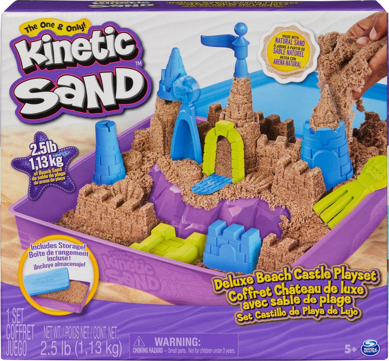 Kinetic sand mega beach castle set online