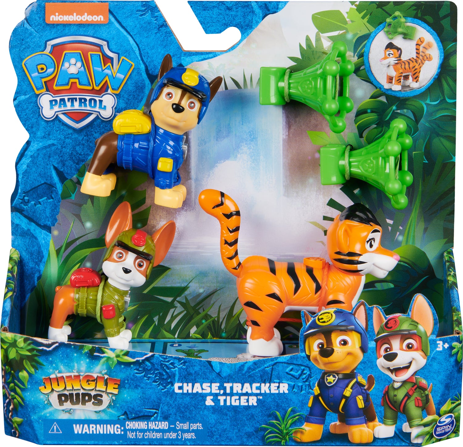 PAW Patrol: Jungle Pups Chase, Tracker & Tiger Action Figures (assorted)