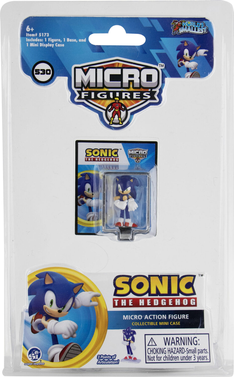 WS Micro Figures Sonic the Hedgehog – The Toy Maven