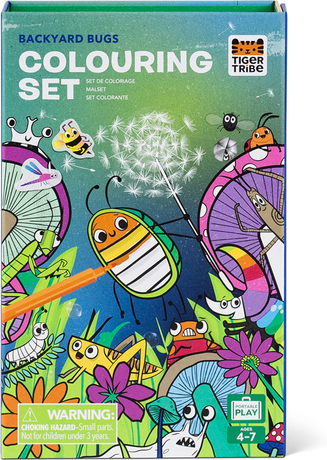 Colouring Set Backyard Bugs The Toy Maven