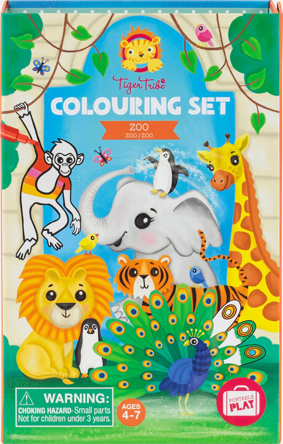 Coloring Set - Zoo