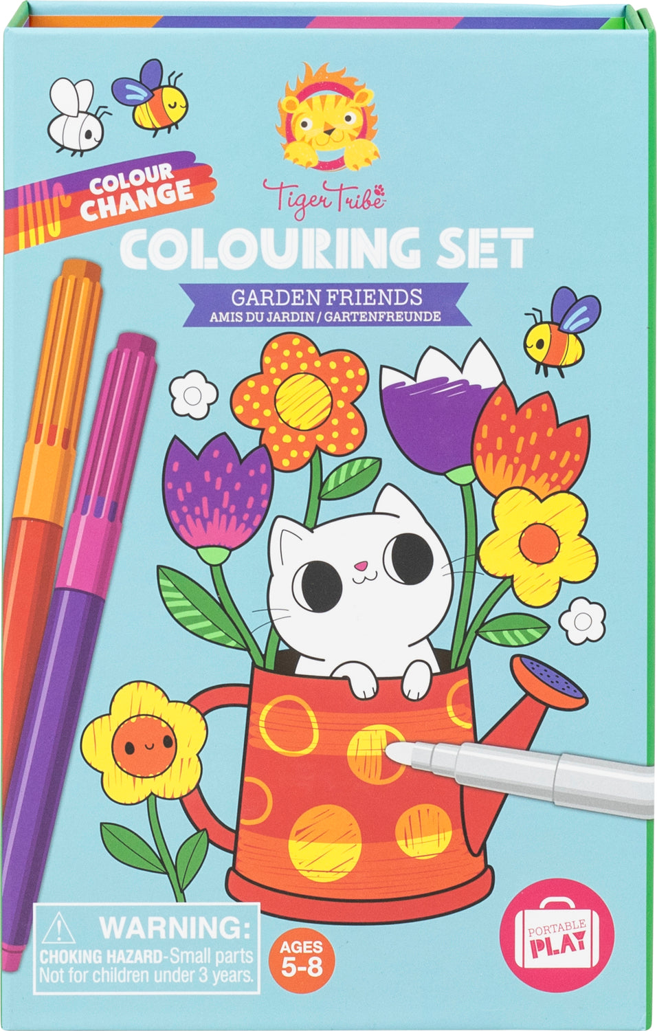 Color Change Coloring Set - Garden Friends
