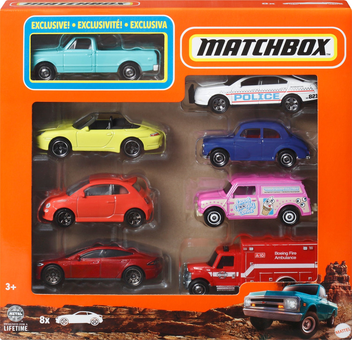 Match Box Basics 8pk Asst – The Toy Maven