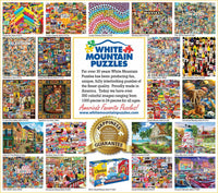 Festive Village - 1000 Piece - White Mountain Puzzles
