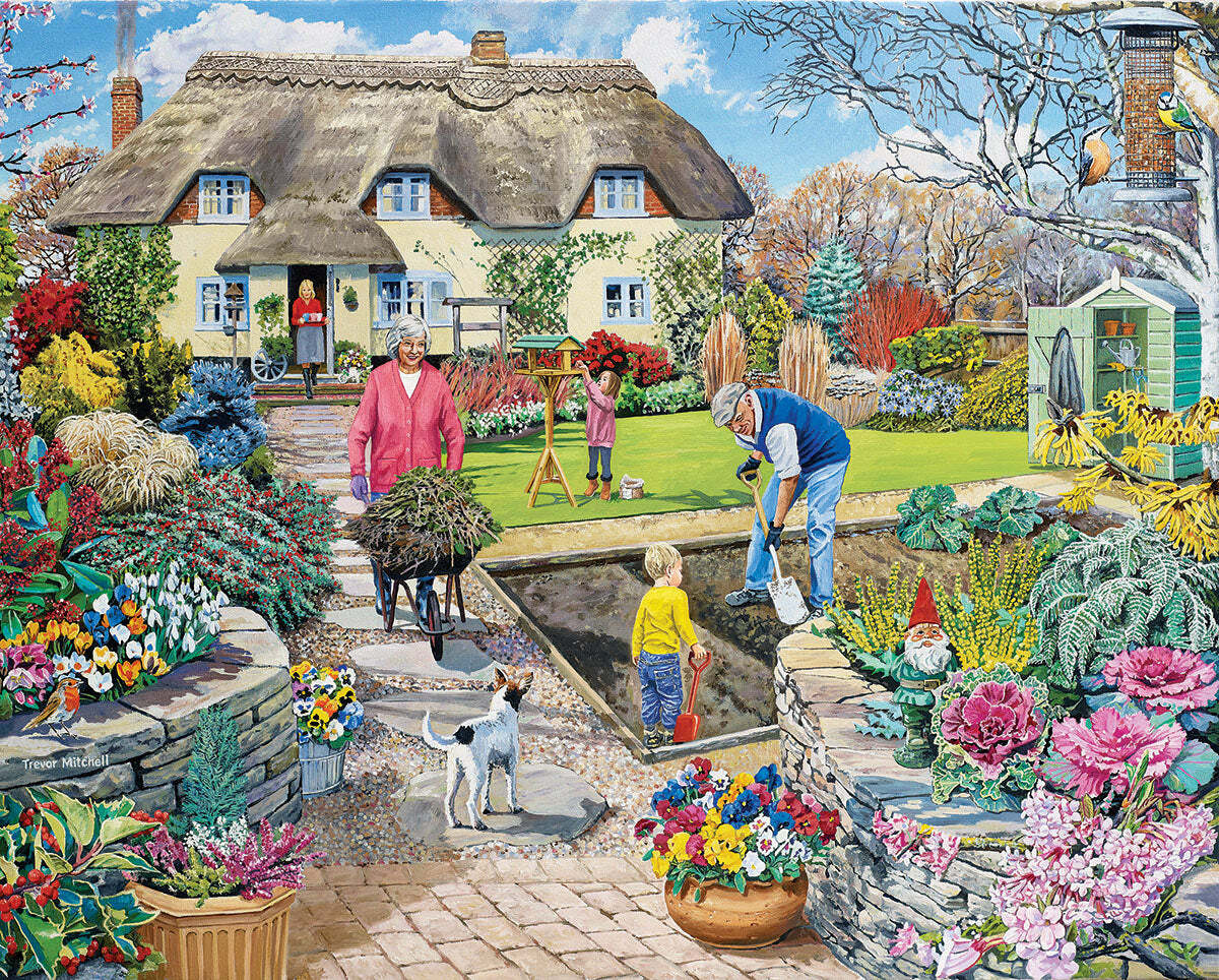 Grandpa's Garden - 1000 Piece Jigsaw Puzzle – The Toy Maven