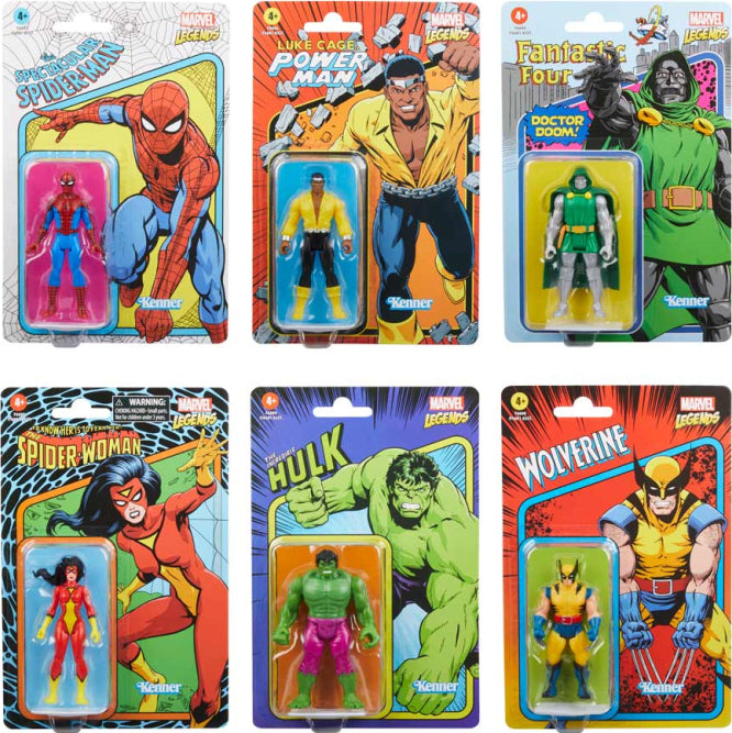 Marvel - Legends Retro 3.75'' (Assorted) – The Toy Maven