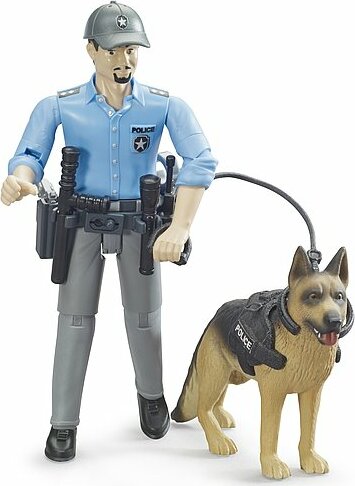 Bworld Police Officer With Dog