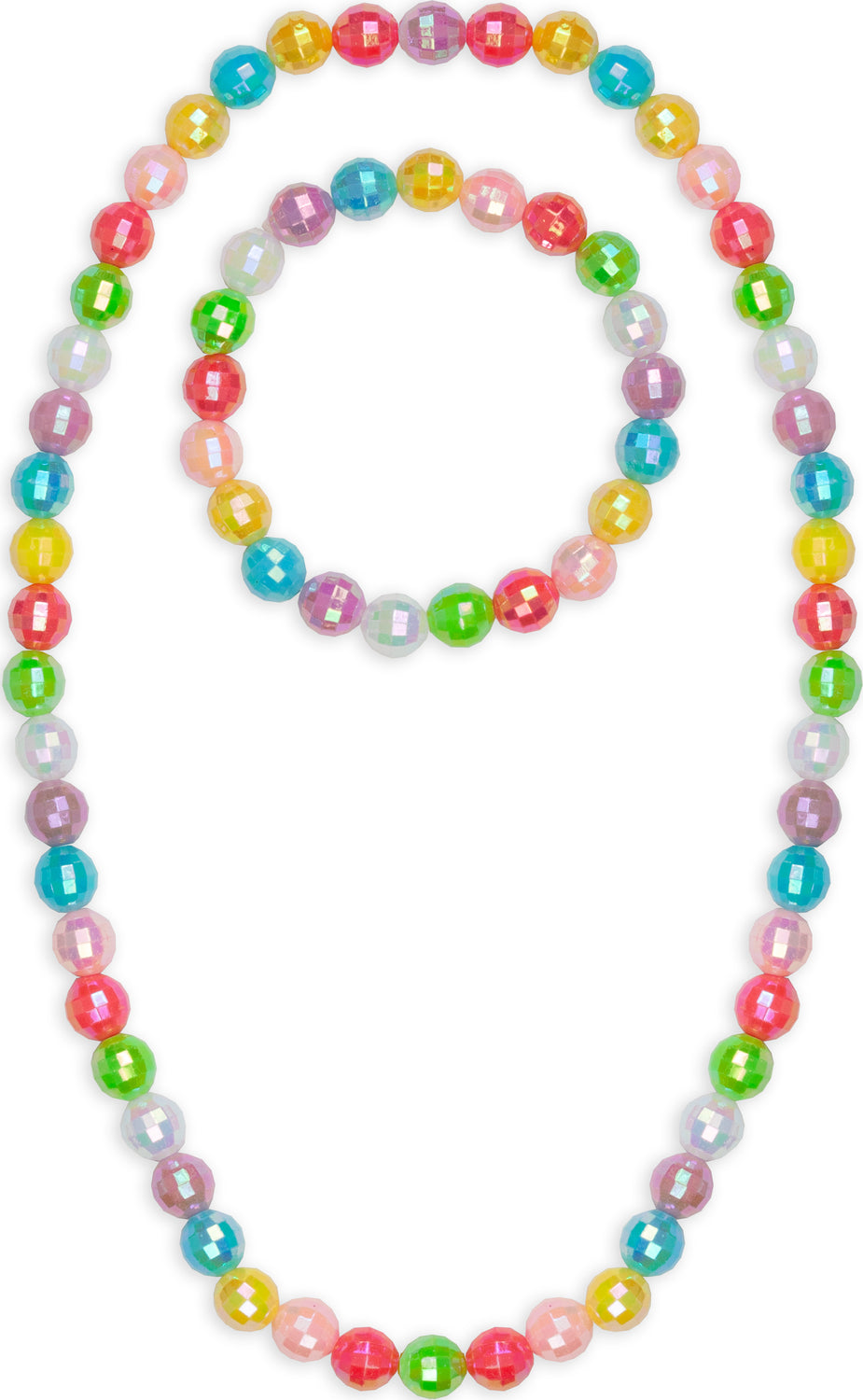 Great Pretenders Colour Me Rainbow Necklace and Bracelet