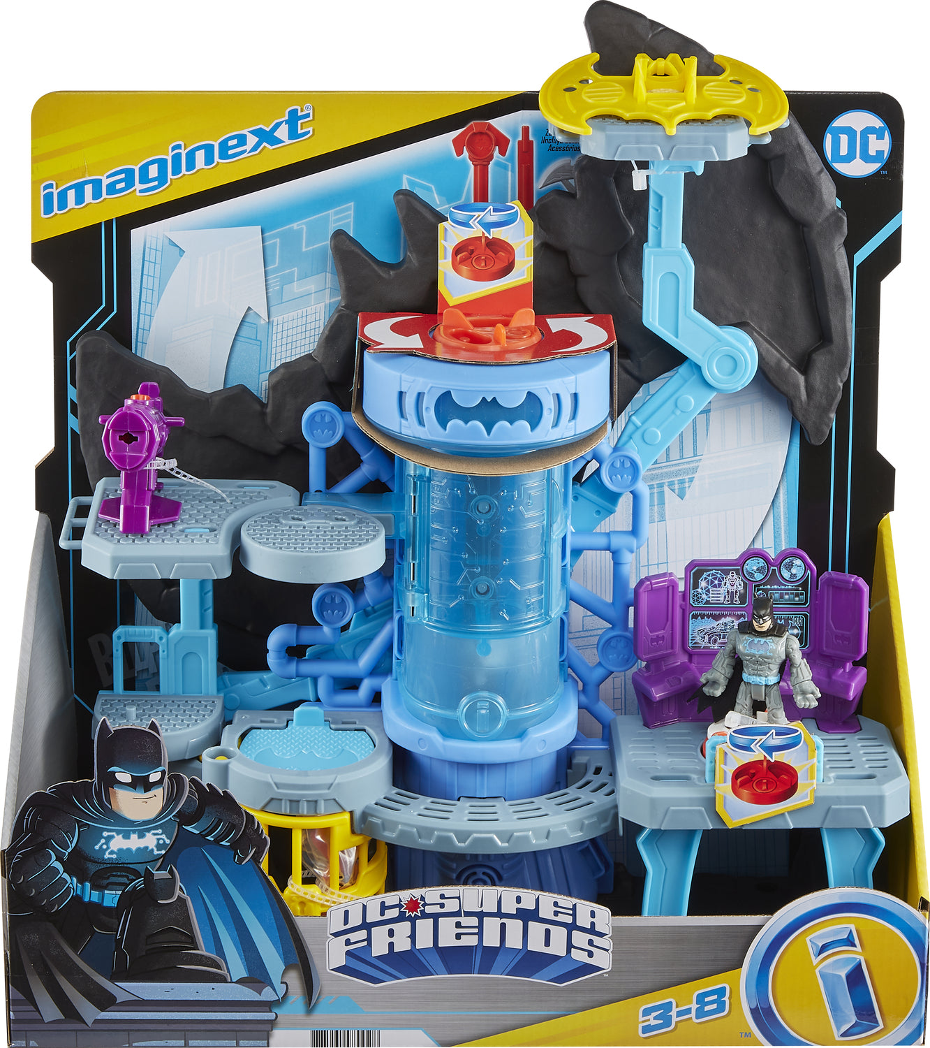 Imaginext DC Super Friends Bat-Tech Batcave – The Toy Maven