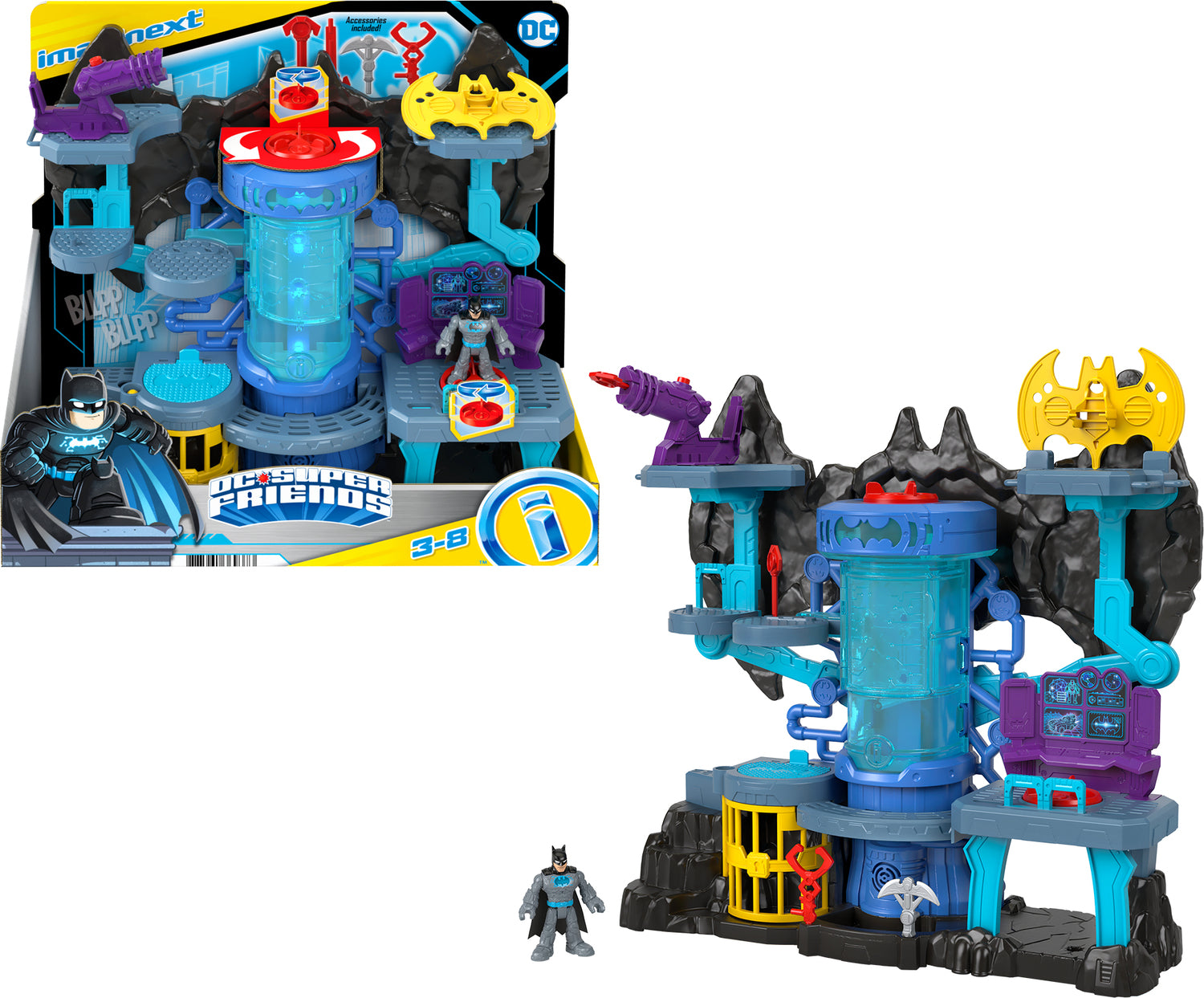Imaginext DC Super Friends Bat-Tech Batcave