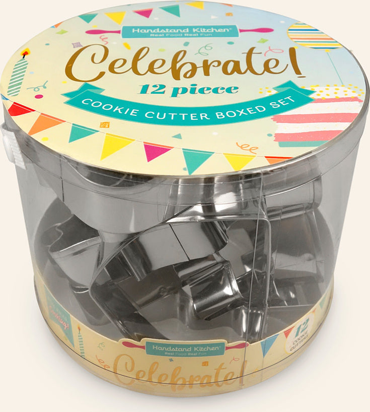 Celebrate! Cookie Cutter 12 Piece Boxed Set