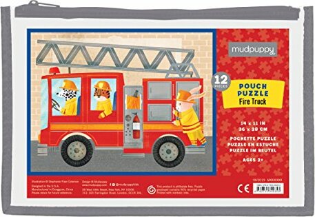 Fire Truck Pouch Puzzle