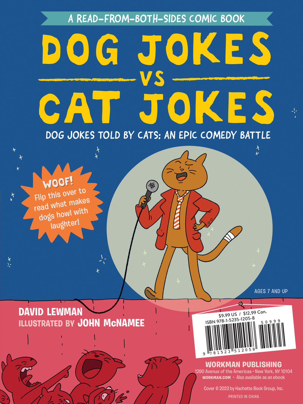 Cat Jokes vs. Dog Jokes/Dog Jokes vs. Cat Jokes: A Read-from-Both-Sides Comic Book