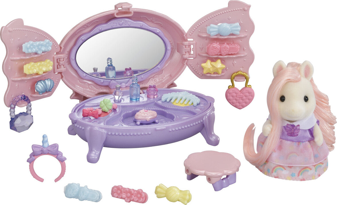 Calico critters bedroom hot sale & vanity set