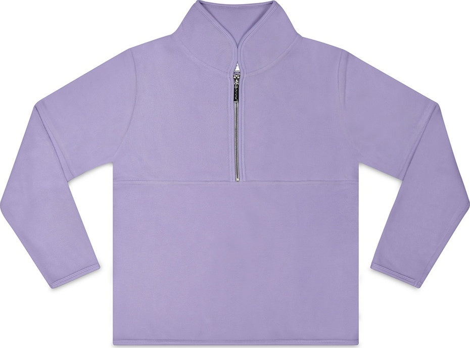 Lavender Half Zip Fleece Pullover (Large)