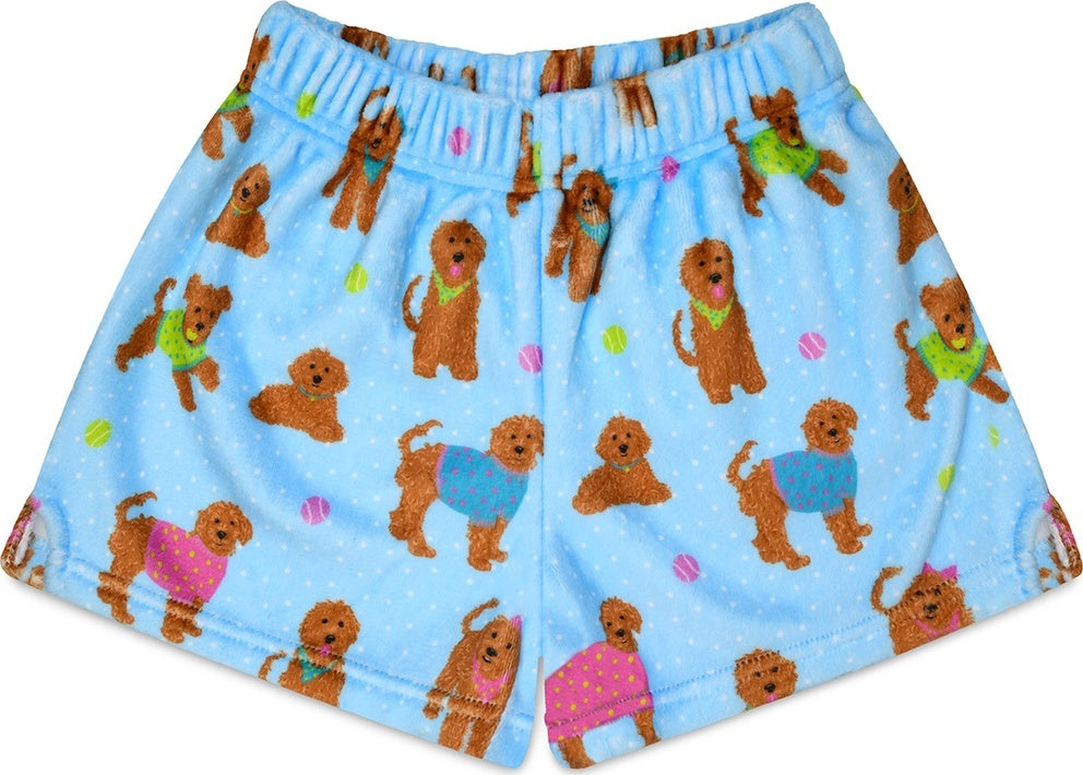 Cozy Pups Plush Shorts (X-Small)