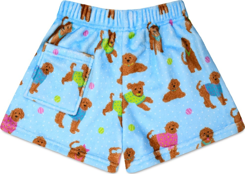 Cozy Pups Plush Shorts (X-Small)