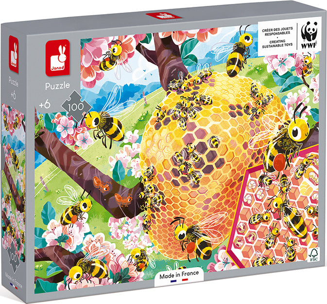 Bee Life Puzzle - 100 Pcs