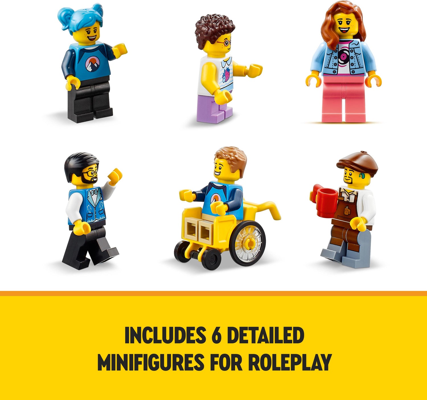 LEGO® Creator 3 in 1 Main Street Building Toy Set