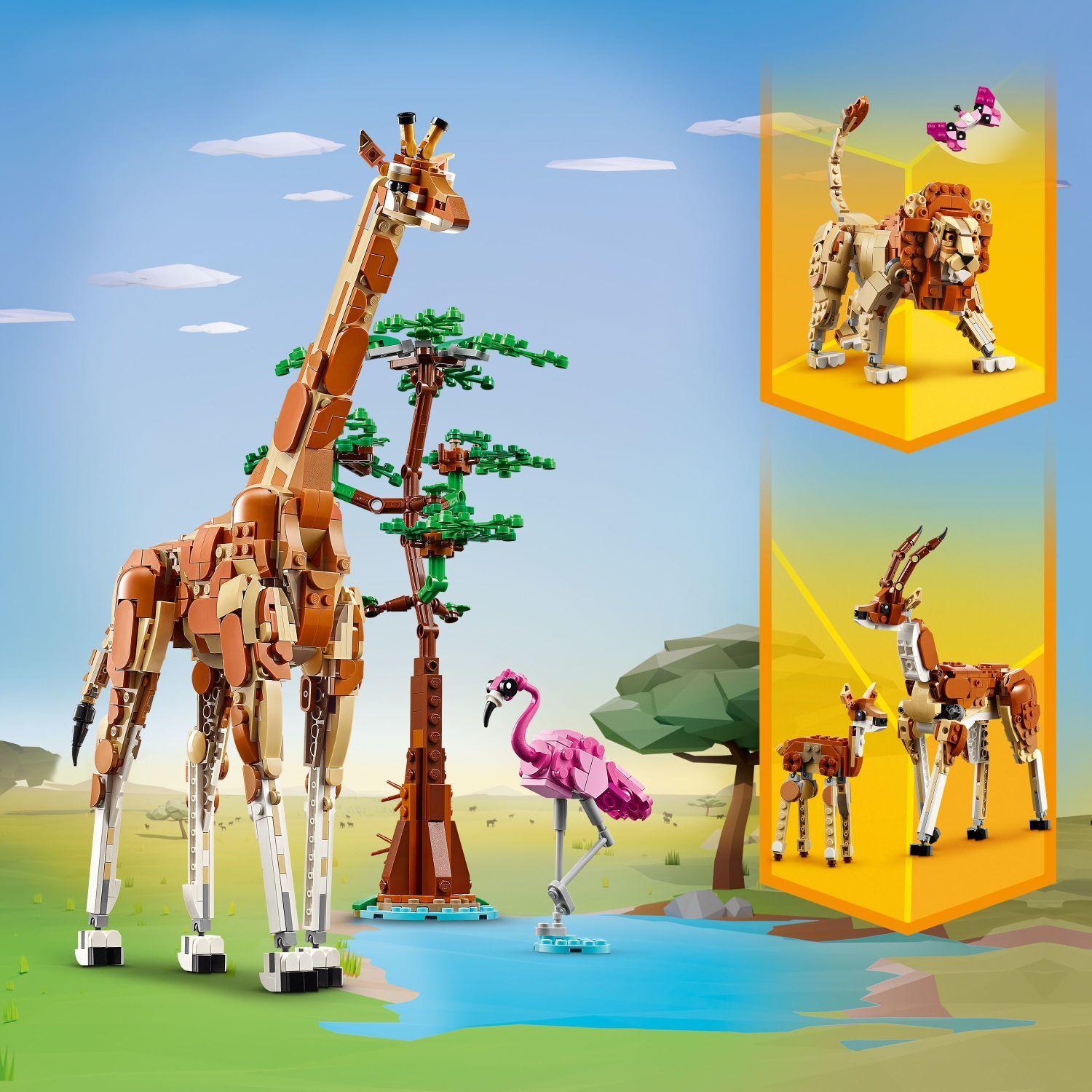 LEGO Creator: Wild Safari Animals