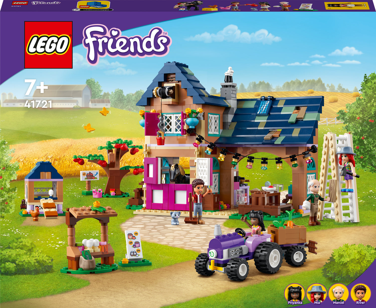 LEGO Friends Organic Farm House Toy with Horse The Toy Maven