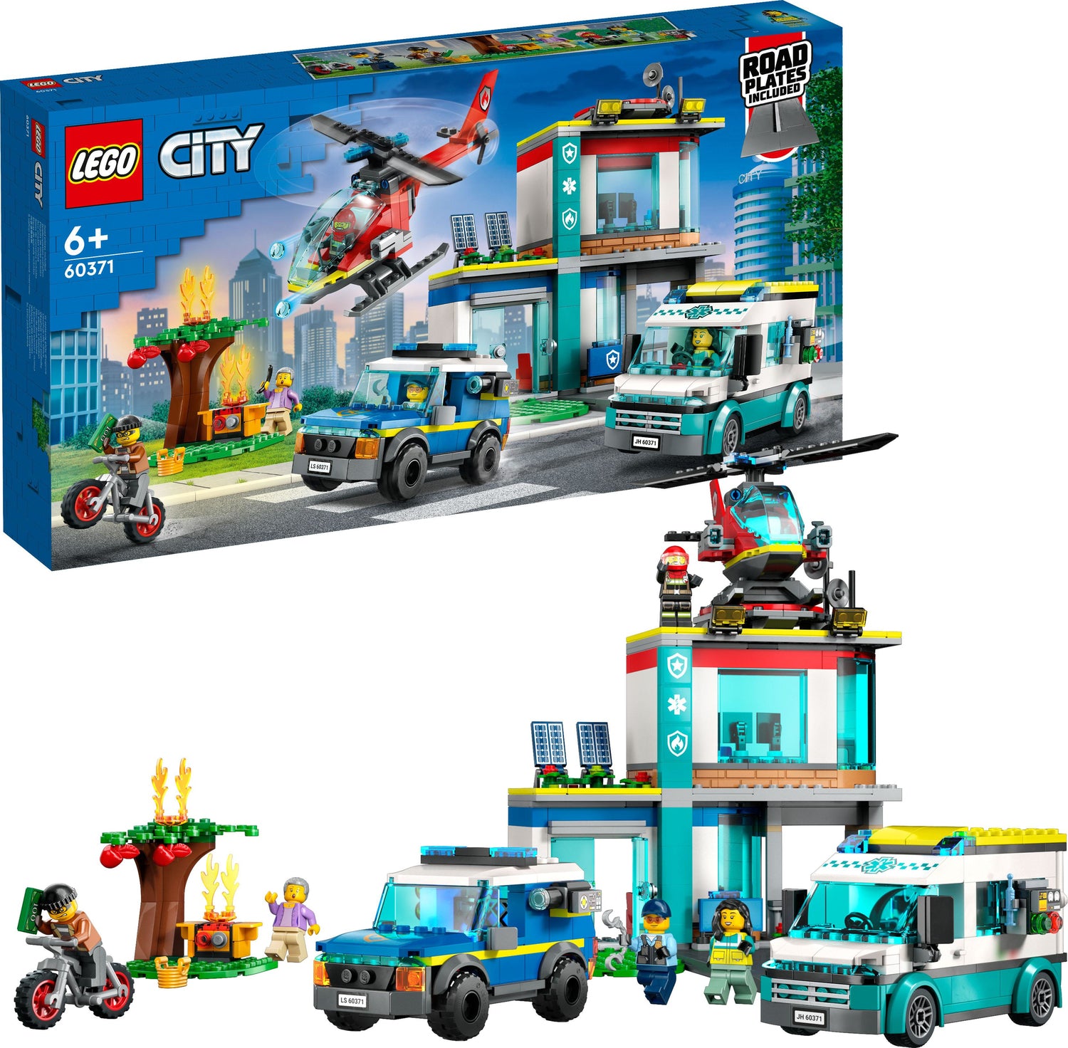 LEGO® City Police: Emergency Vehicles HQ