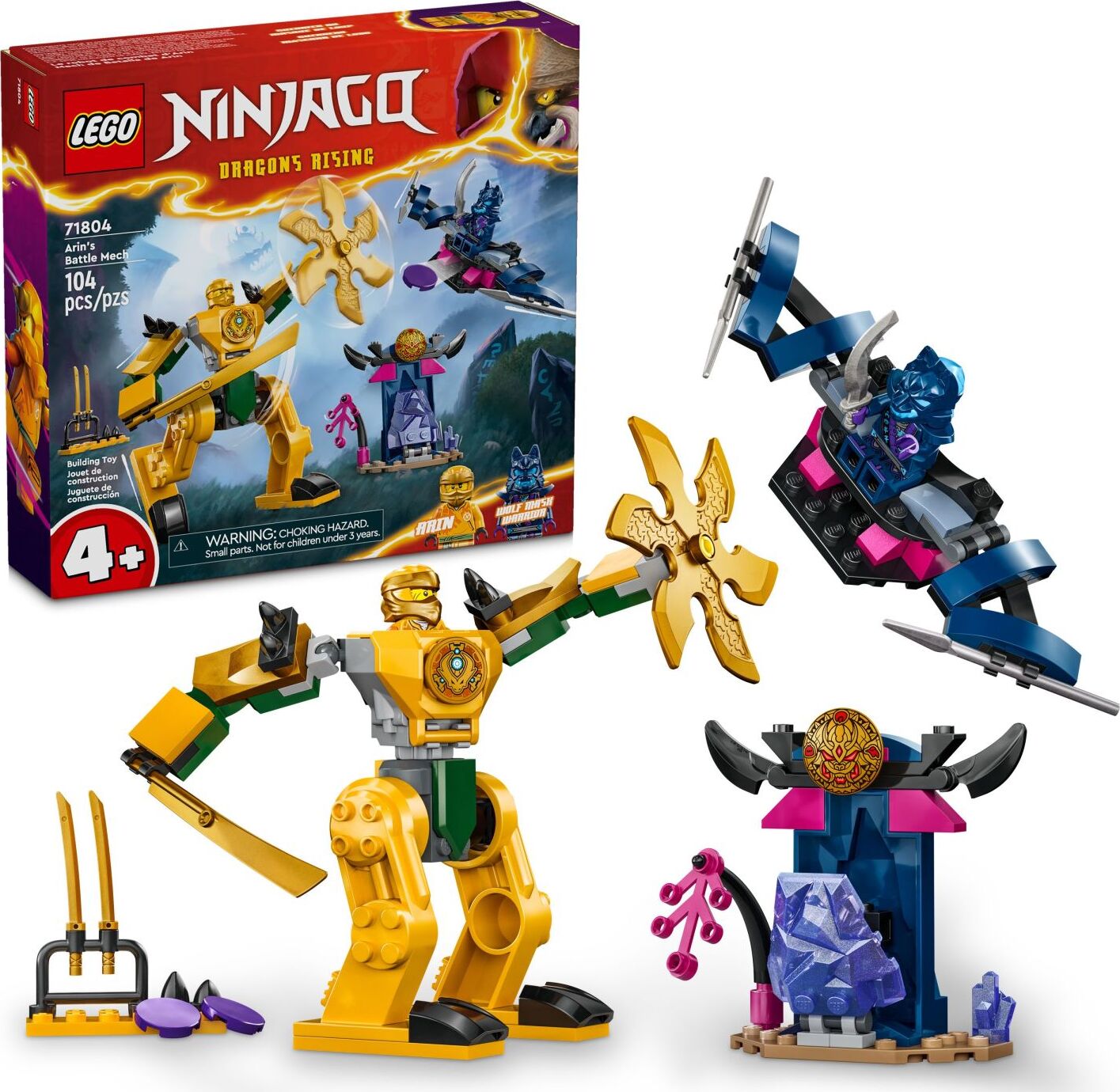 LEGO® Ninjago: Lloyd and Arin's Ninja Team Mechs – The Toy Maven