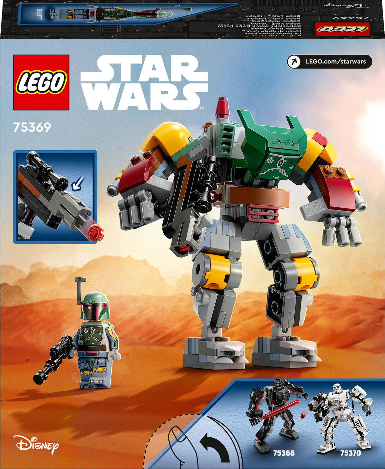 LEGO® Star Wars Boba Fett Mech Figure Set