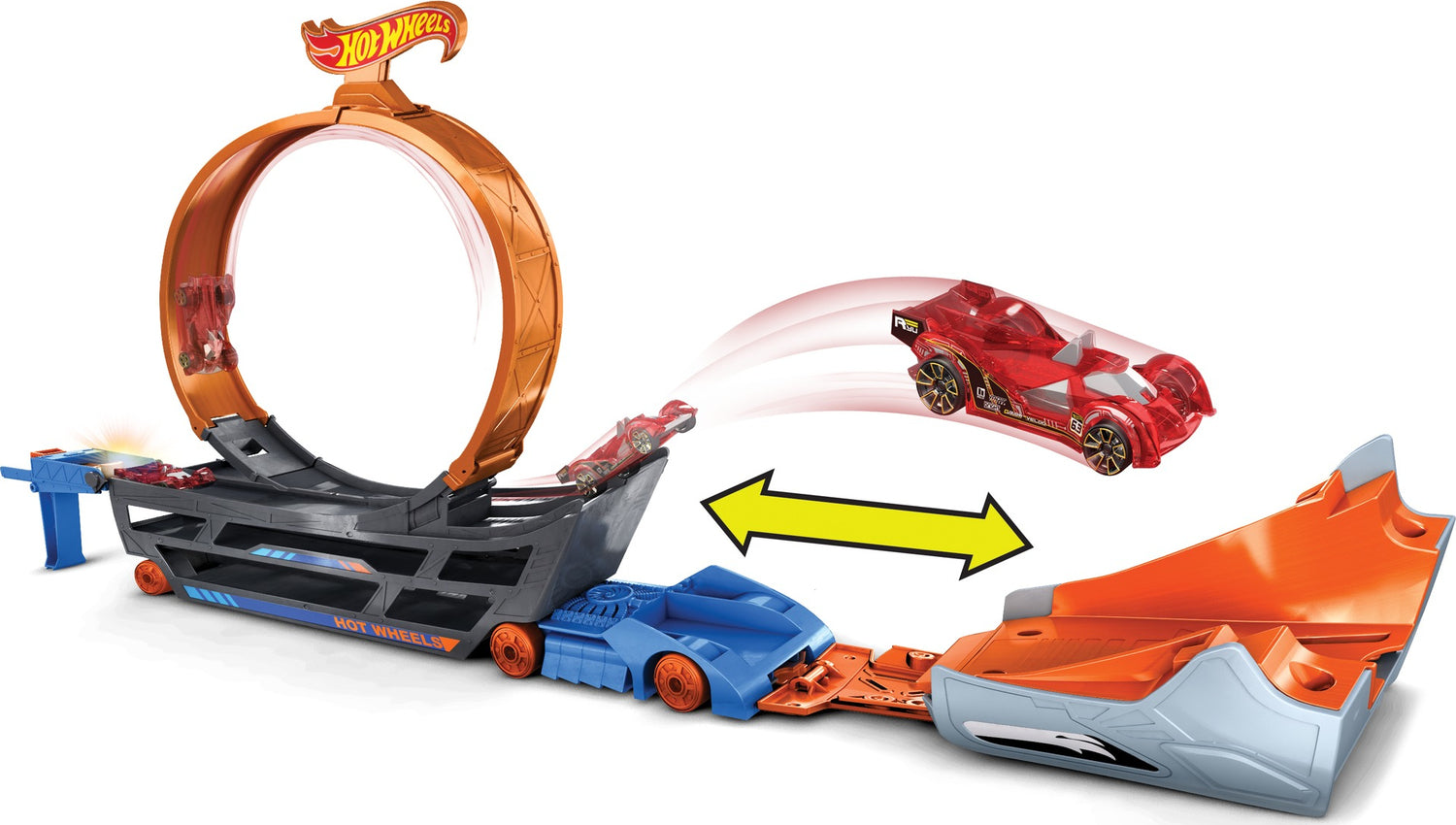 Hot Wheels toy vehicle - Stunt & Go Track Set