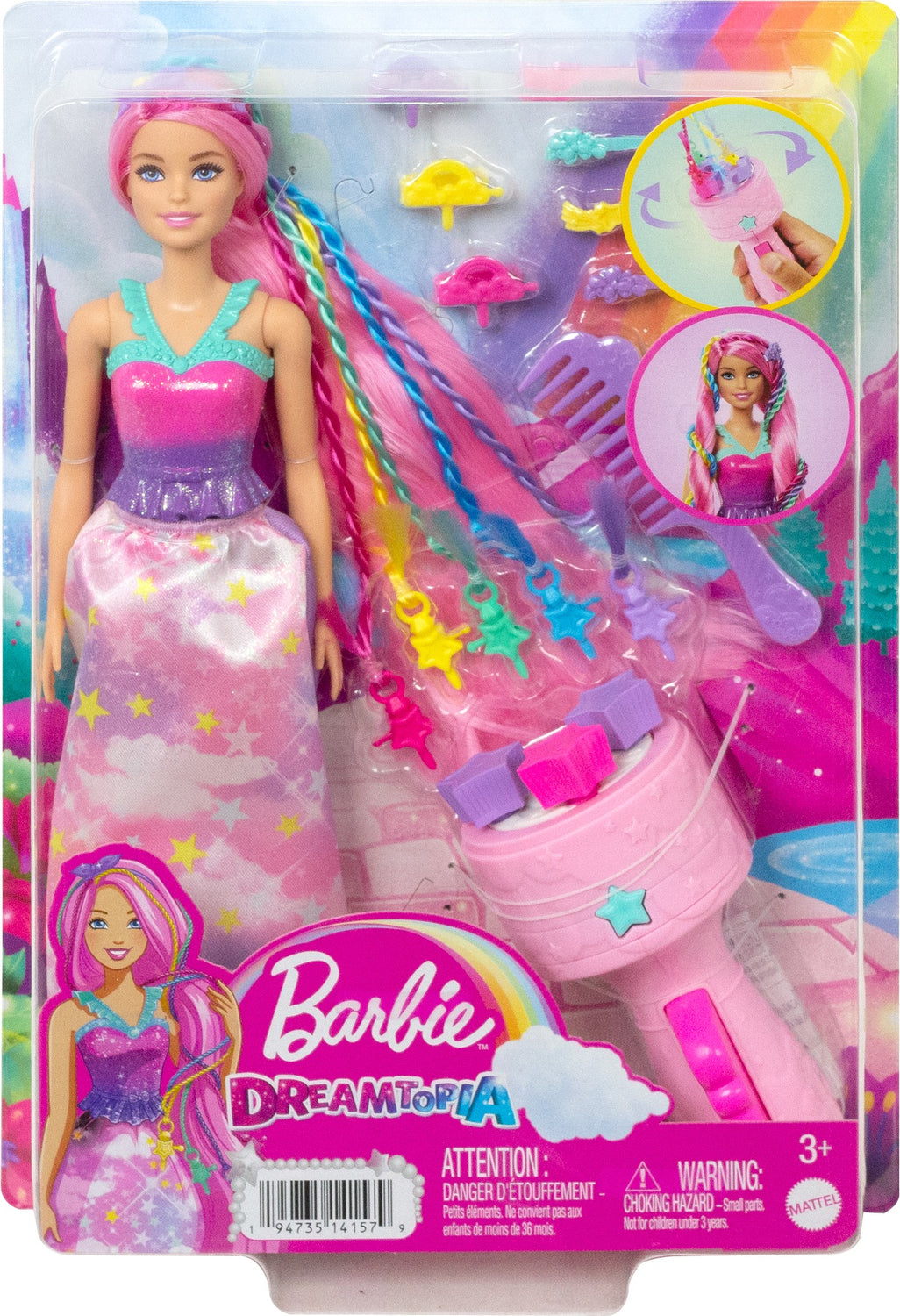 Barbie Dreamtopia Twist N' Style Doll Refresh - Main Image