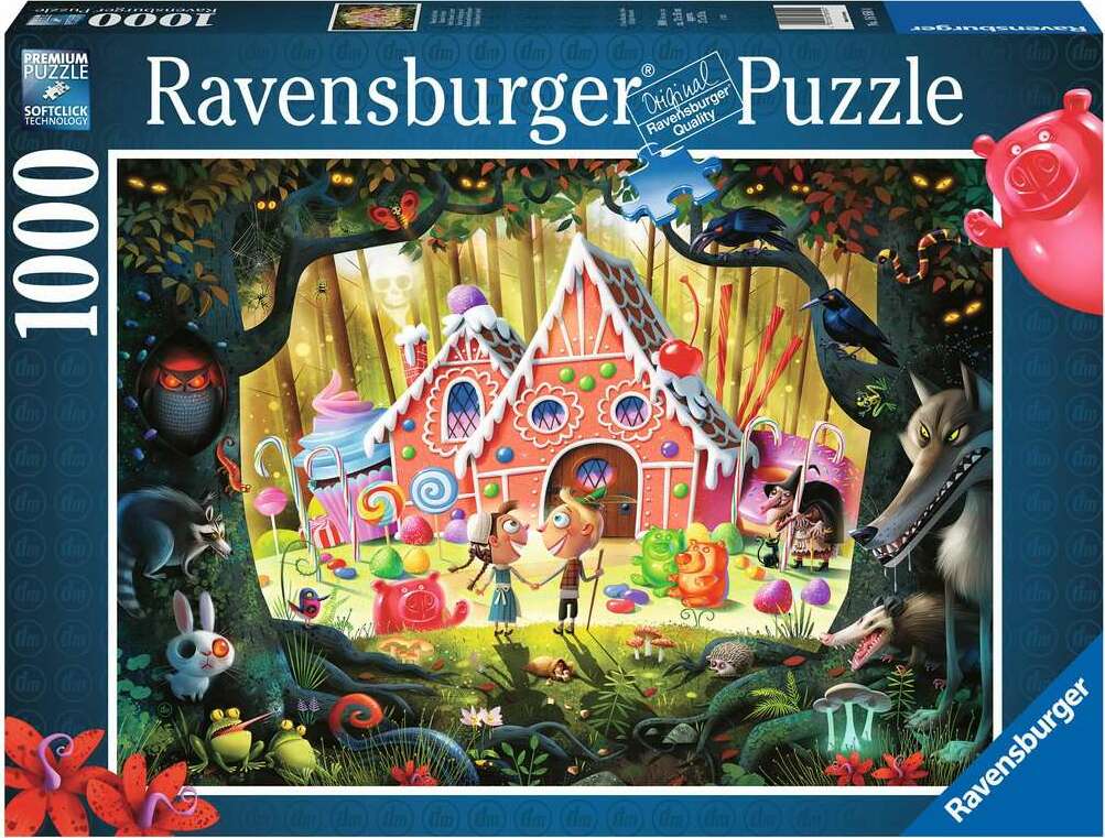 Hansel and Gretel Beware! (1000 pc Puzzle) – The Toy Maven