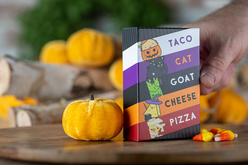 Fast Paced Party Game Taco Cat Goat Cheese Pizza: Halloween