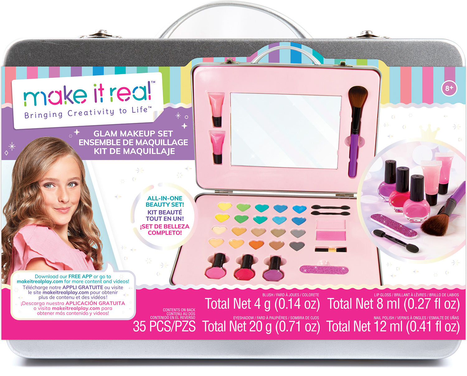 Glam Makeup Case Set – The Toy Maven