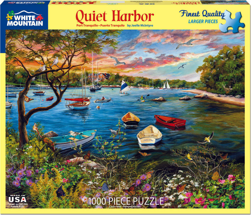 Quiet Harbor - 1000 Piece Jigsaw Puzzle