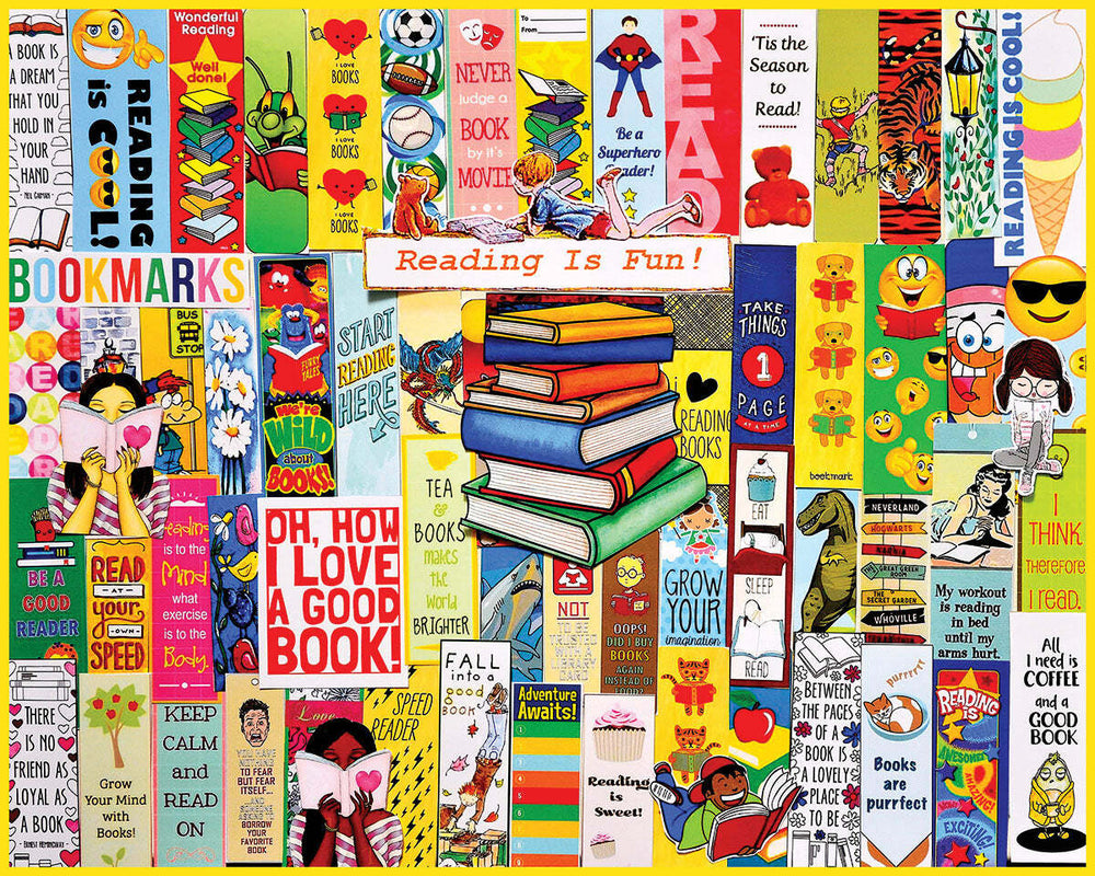 Bookmarks 2 - 1000 Piece Jigsaw Puzzle