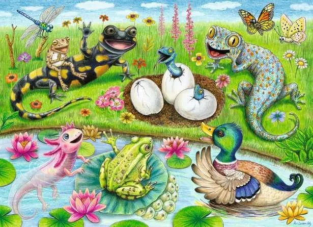 Hello Hatchlings 60 Pc Puzzle