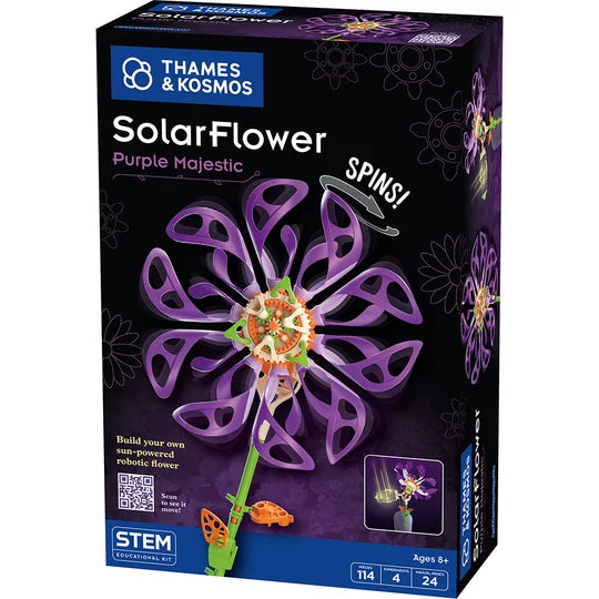 SolarFlower - Purple Majestic